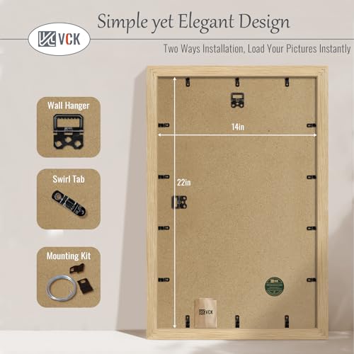 14x22 Picture Frames 3 Pack (3 Count)