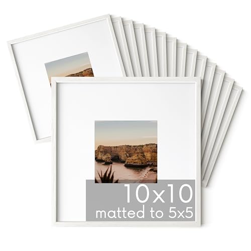 10x10 Square Picture Frames Set of 15