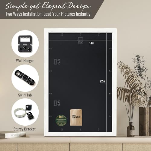 14x22 Picture Frame Set of 6 (6 Count)