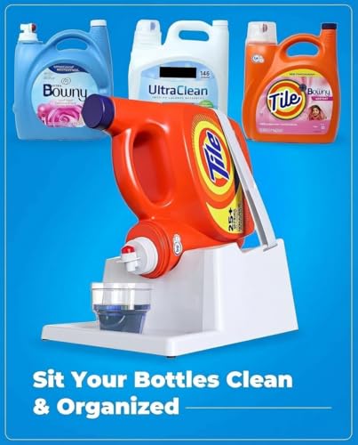 Liquid Laundry Detergent Holder Stand with Drip Tray (2 Count)