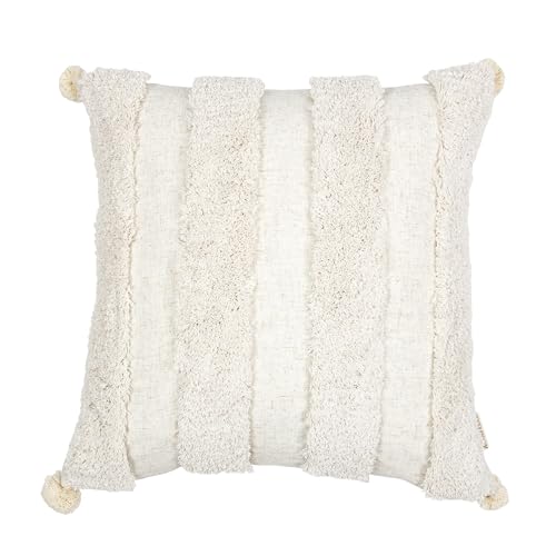 Boho Throw Pillow Covers 18*18 Tufted Home Decorations for Couch
