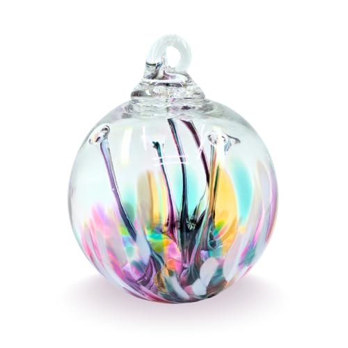 Luke Adams Handmade Glass Gazing Balls for Garden