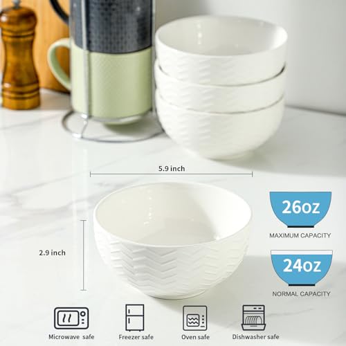 Soup Bowls 20 OZ (4 Count)