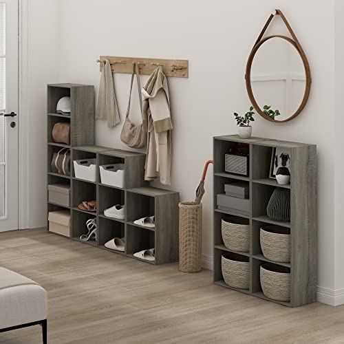 LUDER 2 Tier Book Shelf