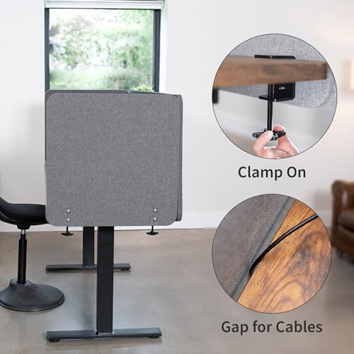 Dark Gray Clamp (3 Count)