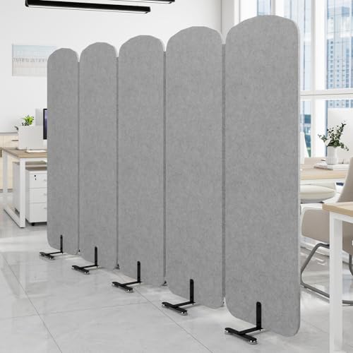 5 Panel Portable Room Divider
