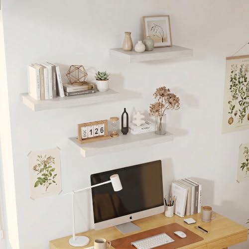 Deep Floating Shelves 48x12” Set of 2 (2 Count)