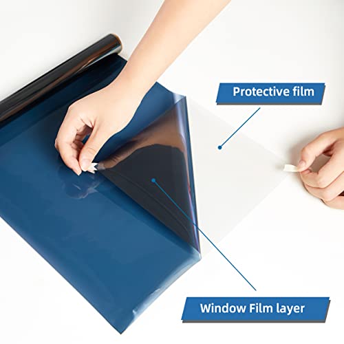 One Way Window Privacy Film with Tools