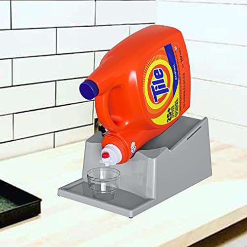 Liquid Laundry Detergent Dispenser Holder with Drip Tray
