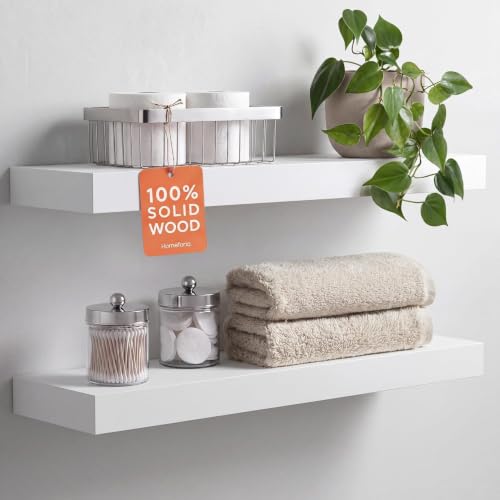 24 Inch Floating Shelves (2 Count)