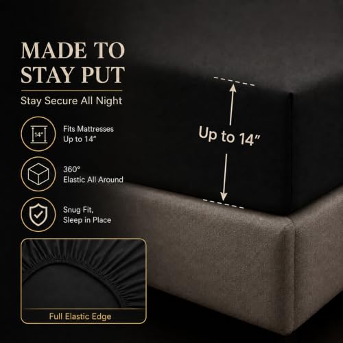 Twin XL Comforter Set Black