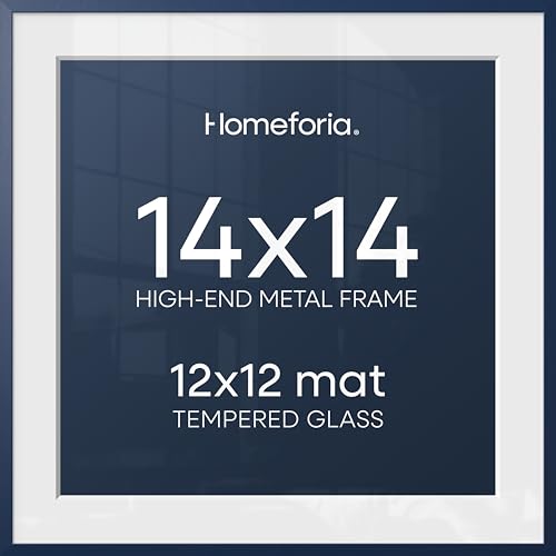14x14 Blue Picture Frame