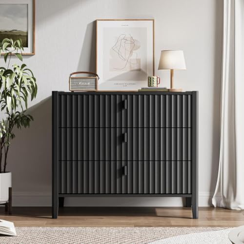 3 Drawer Nightstand Set of 2