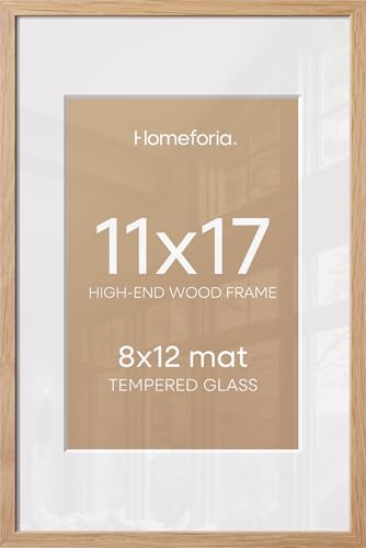 11x17 Natural Oak Picture Frame