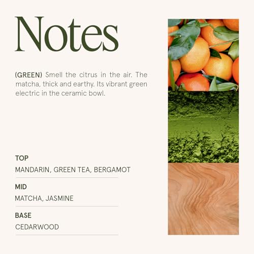 Mandarin Matcha Scented Candle for Home (19 Ounce)