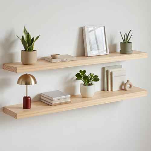 42 Inch Floating Shelves (3 Count)