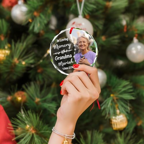Personalized Christmas Ornament with Photo