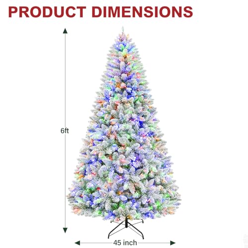 6 ft Prelit Christmas Tree with 1