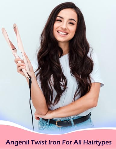 Pro Twist Flat Iron Hair Straightener