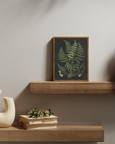 Framed Botanical Wall Art Minimalist Canvas Print