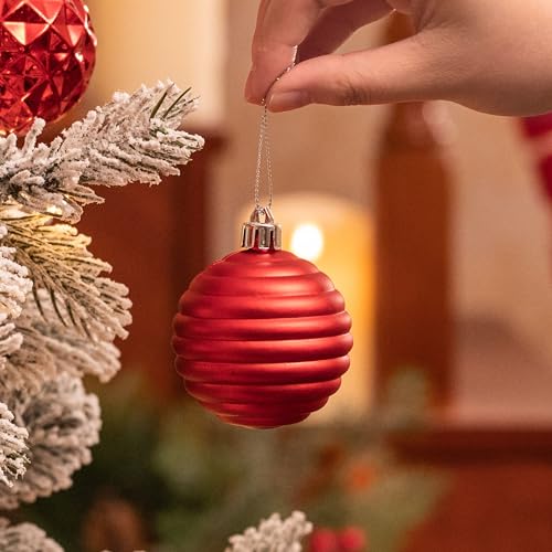 24ct Christmas Ornaments Tree Decorations Set 2.36 Inch (24 Count)