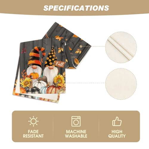 210 GSM Fall Table Runner Home Party Decor 13x72 Inch (6.5 Sq Ft)