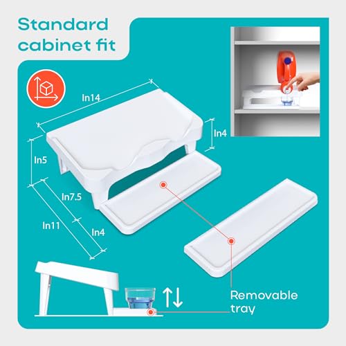 Laundry Detergent Holder Shelf for Laundry Room