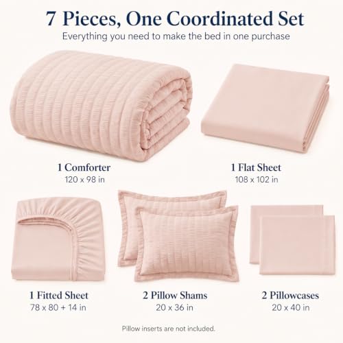 Oversized King Comforter Set 120x98