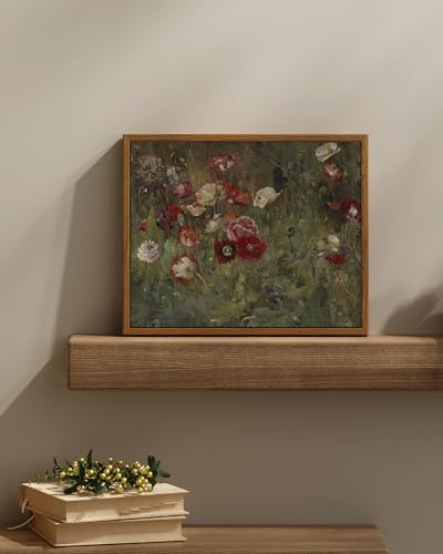 Framed Canvas Wall Art Vintage Decor