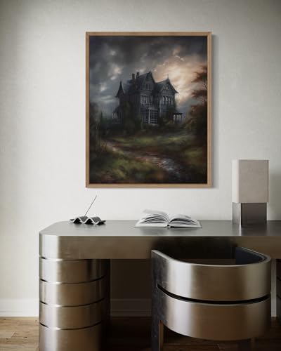 Haunted House Poster Art Print