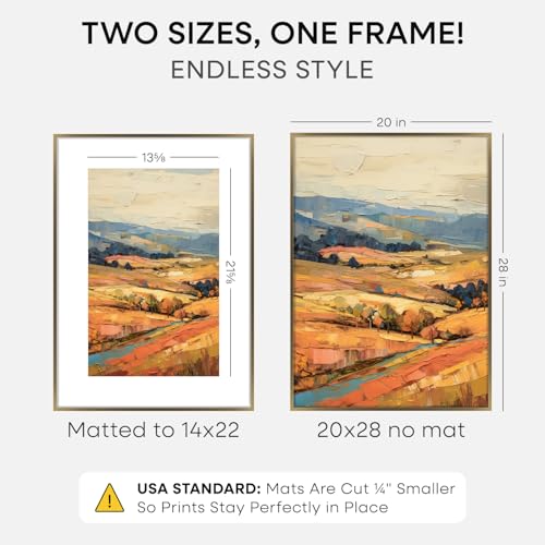 20x28 Bronze Picture Frame