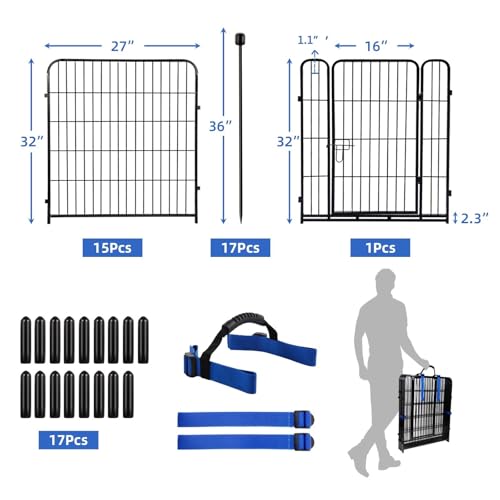Garden Fence 32 in (95.76 Sq Ft)