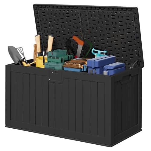 HDPE 240 Gallon Deck Box Double