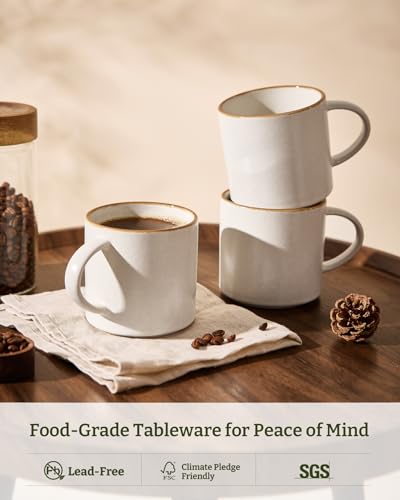 Coffee Mugs Set of 4 (4 Count)