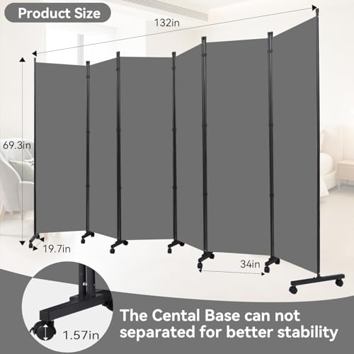Folding Room Divider W