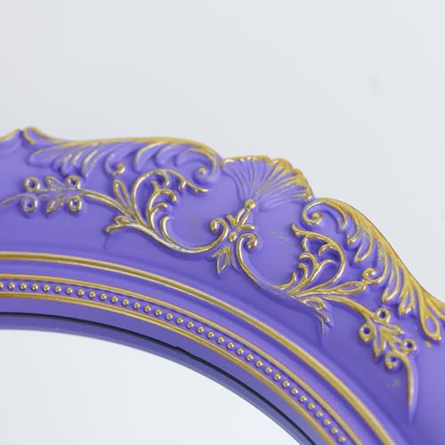 14.8 x 13.1 inch Oval Wall Mirror Vintage Style