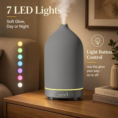 200ML Ceramic Essential Oil Diffuser for Home