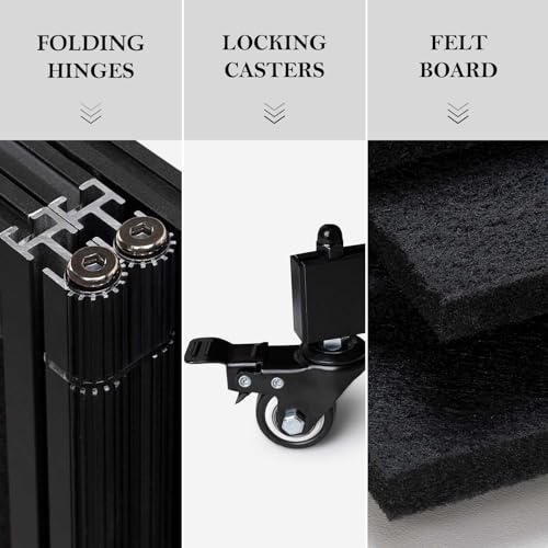 Folding Room Partition (5 Count)