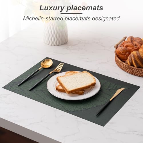 Placemats Set of 6 Washable Indoor (6 Count)