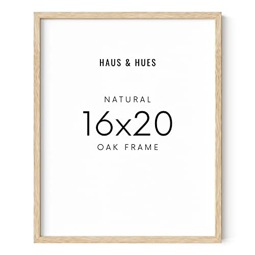 Beige Oak Wood 16x20 Picture Frame