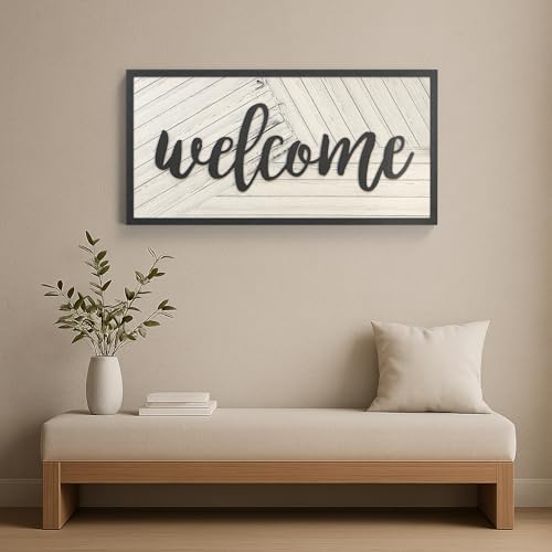 Welcome Sign Indoor Wall Decor