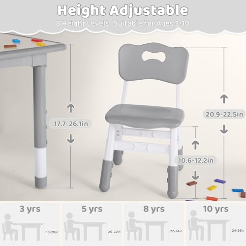 Kids Table & 2 Chairs (3 Count)