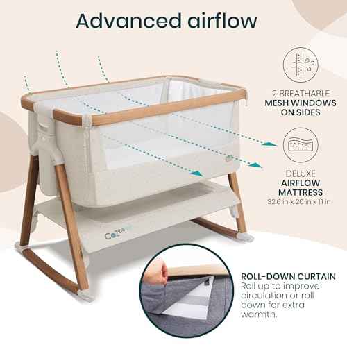 CoZee® Air Baby Bassinet & Bedside Sleeper