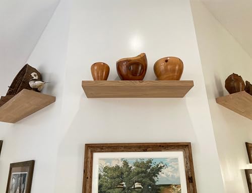 30 inch Wooden Floating Shelves for Wall