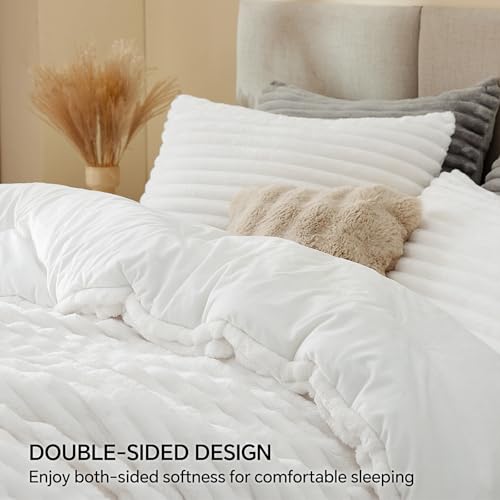 Fleece Full Comforter Set