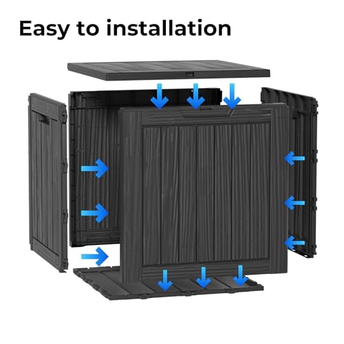 46 Gallon Resin Deck Box