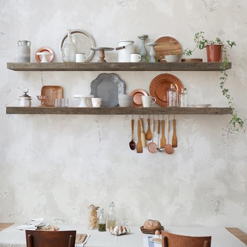 48 Inch Fireplace Mantel Shelf (2 Count)