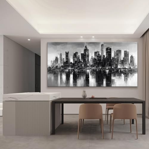 New York City Wall Art Brooklyn Bridge Large Wall Art For Living Room 29×58