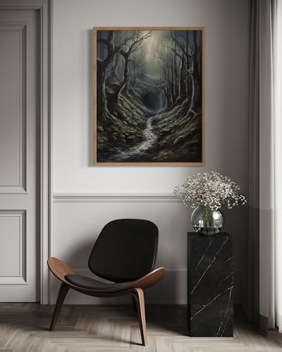 Dark Tunnel Poster Art Print