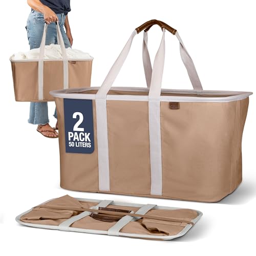 Collapsible Laundry Tote LUXE (2 Count)